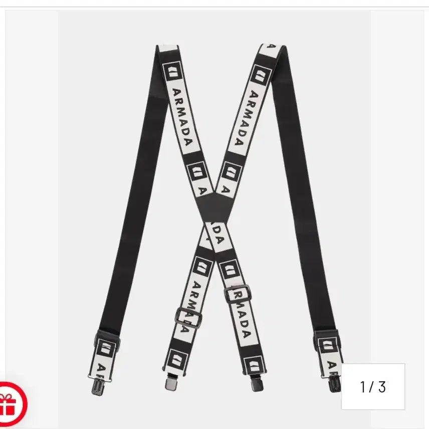 [BUNJANG] Armada Ski Pants Suspenders (Black, One Size) / [새상품]아르마다 스키바지 서스펜더(멜빵)