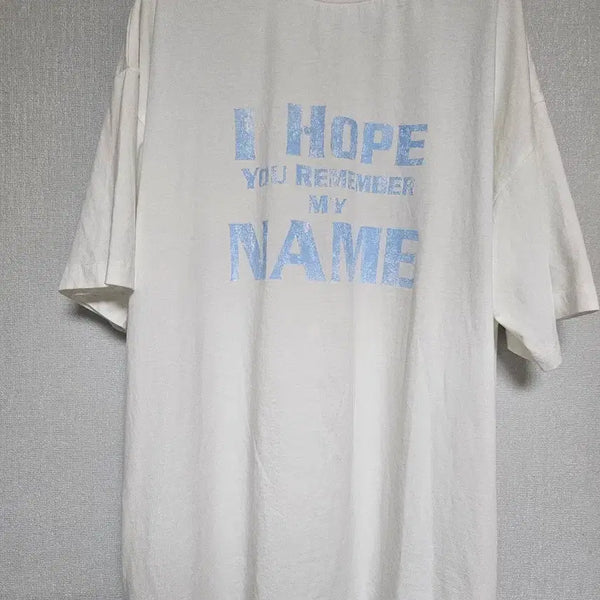 [BUNJANG] WE11DONE Printed T-Shirt / WE11DONE 웰던 프린트 반팔티 105~110사이즈