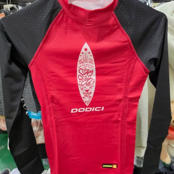 [BUNJANG] Dodici Rash Guard XS Red/Black / (새상품)도디치 래쉬가드 XS 레드/블랙