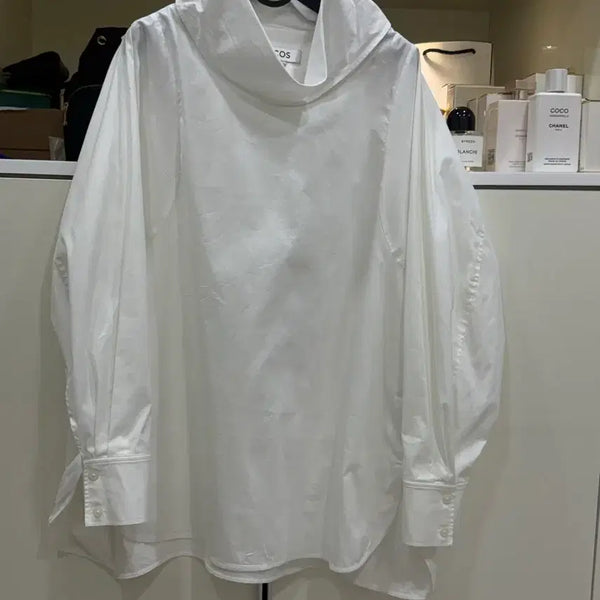 [BUNJANG] COS Half-Neck Oversized Blouse / COS코스 하프넥 오버핏 블라우스 (55-77)