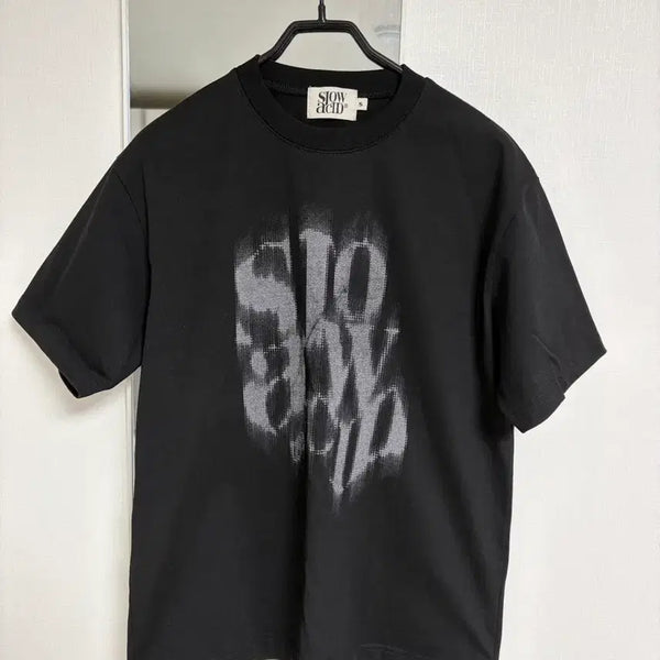 [BUNJANG] Slow Acid Cotton Short-Sleeve T-Shirt Size S / 슬로우애시드 반팔티 새제품 S스몰