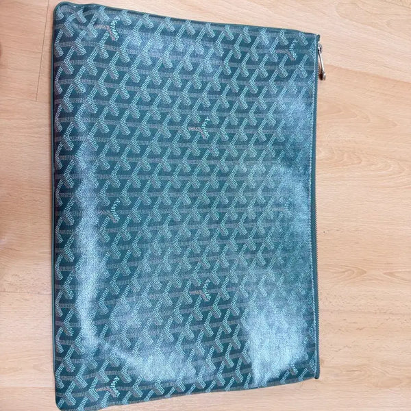 [BUNJANG] Goyard Saint Louis Clutch GM Green / 고야드 생루이 클러치백 그린gm