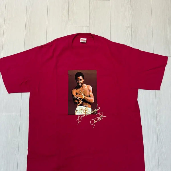 [BUNJANG] Supreme All Green T-Shirt Magenta Large / 슈프림 알 그린 티셔츠 마젠타 라지