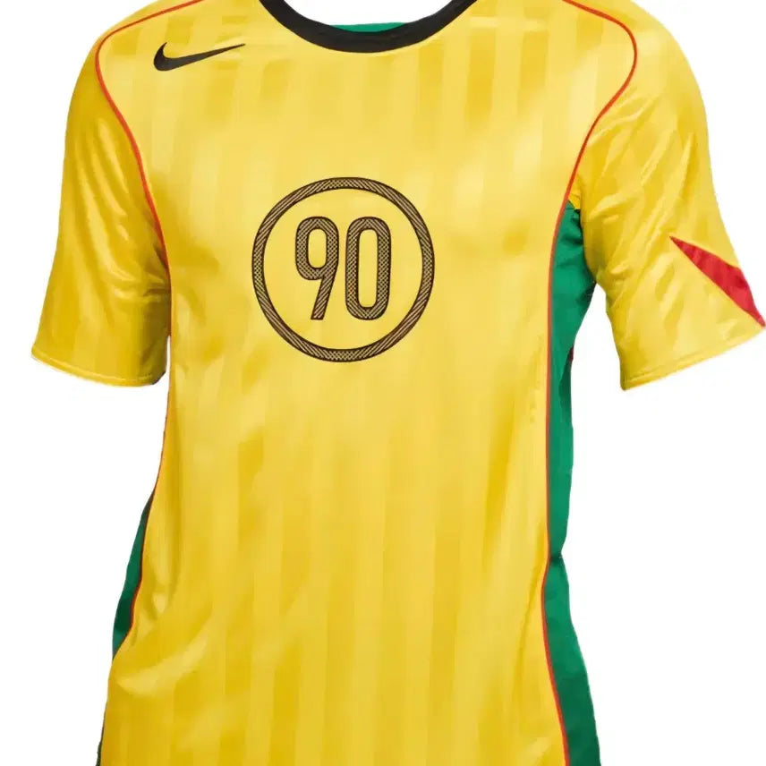 [BUNJANG] Nike Total 90 Dri-FIT Football Jersey Yellow (M) / [새상품, 정품] 나이키 토탈 90 드라이핏 축구 저지 옐로우 M