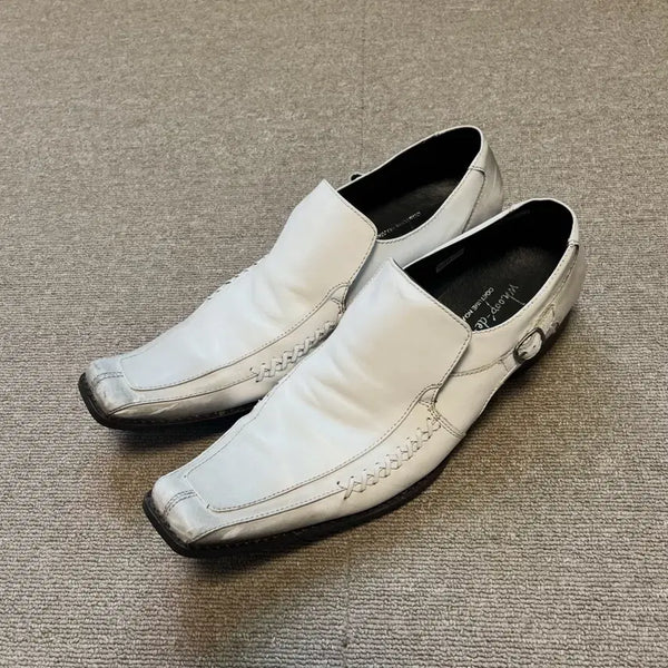 [BUNJANG] Whoop de doo Longnose Square Toe Heels / 훕데두 롱노즈 빽구두