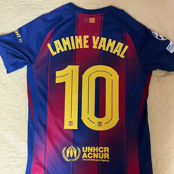 [BUNJANG] FC Barcelona 2025-2026 Lamine Yamal Home Jersey (Size S) / 25-26바르셀로나 라민야말 S