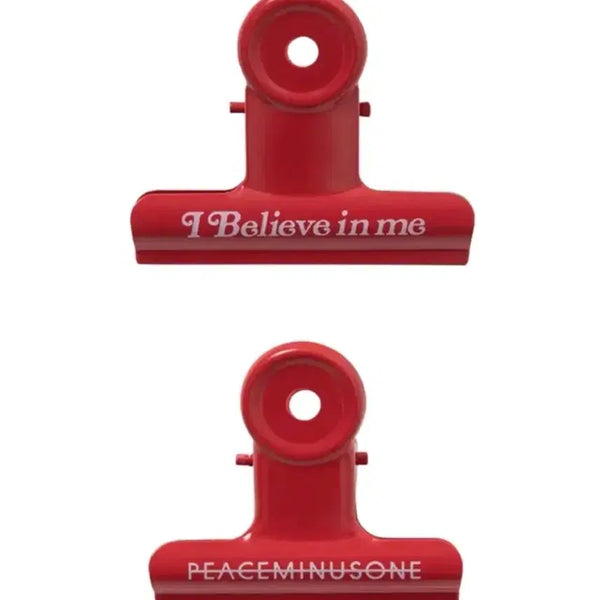 [BUNJANG] PEACEMINUSONE Verdiy Bulldog Clip Set GD / 피스마이너스원 피마원 베르디 불독클립 지디 GD gdragon