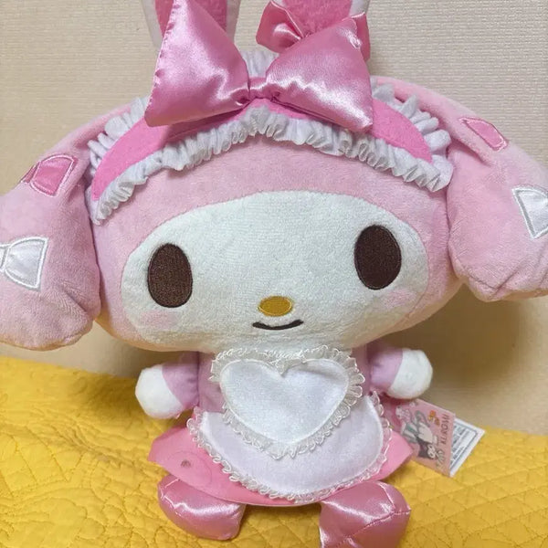 [BUNJANG] My Melody Rabbit Maid Plush / 생일축하해 토끼메이드 마이멜로디 인형 판매합니다