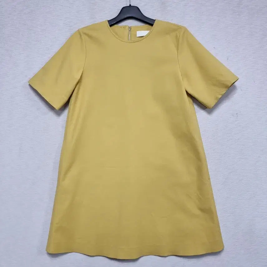 [BUNJANG] YUMER Span Midi Dress Mustard Yellow Size 55 / 유메르 스판 원피스 여자55사이즈ㅡ0430ㅁㅁ