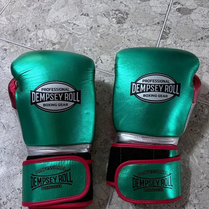 [BUNJANG] Dempseyroll Boxing Gloves 16oz Green / 댐프시롤 복싱 글러브 16온스 그린