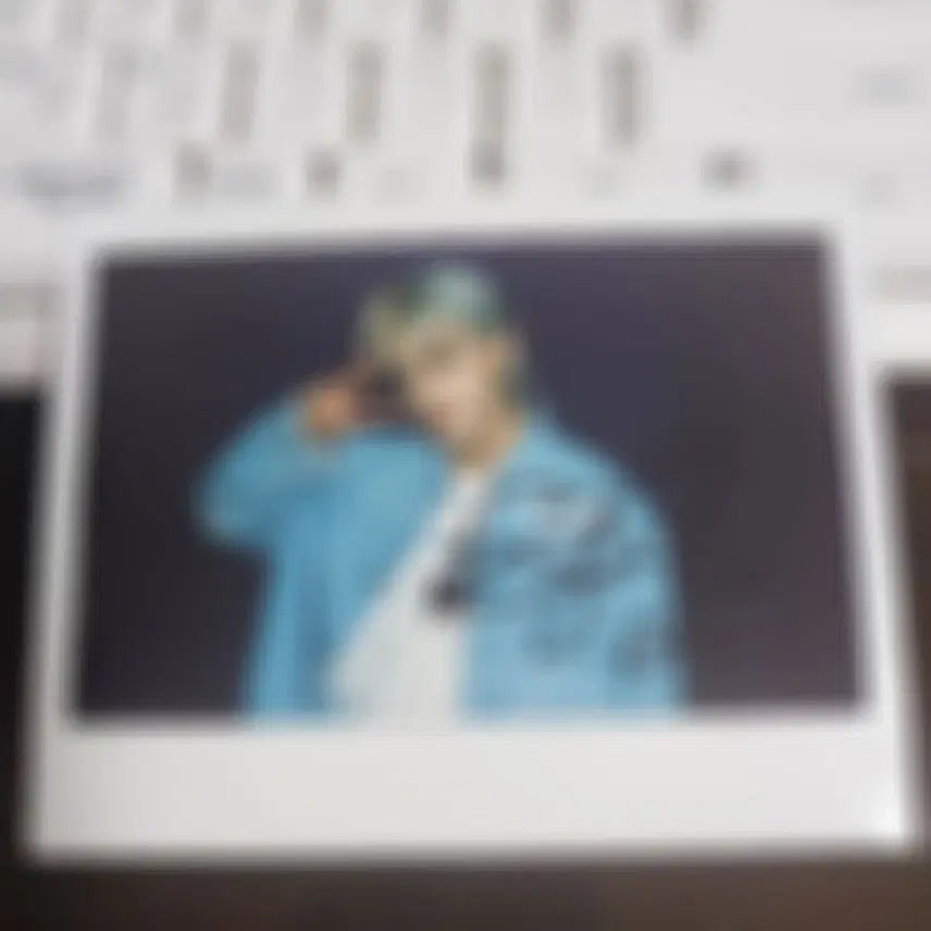 [BUNJANG] NCT Taeyong Signed Polaroid / 엔시티 태용 싸인 폴라