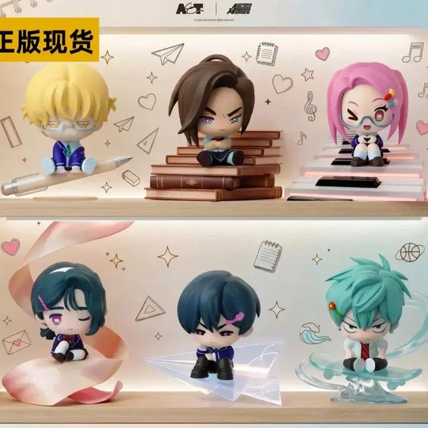 [BUNJANG] A-STEP School Uniform Figure Mizhi Sua Ivan Till Luca Hyunah Bundle Set / 풀박)에이스테 스쿨 피규어 미지 수아 이반 틸 루카 현아 교복 학생 gaf