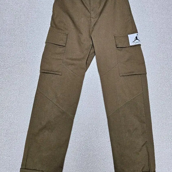 [BUNJANG] Jordan Cargo Jogger Pants Olive Brown S / 조던 카고 조거팬츠 올리브 브라운 S