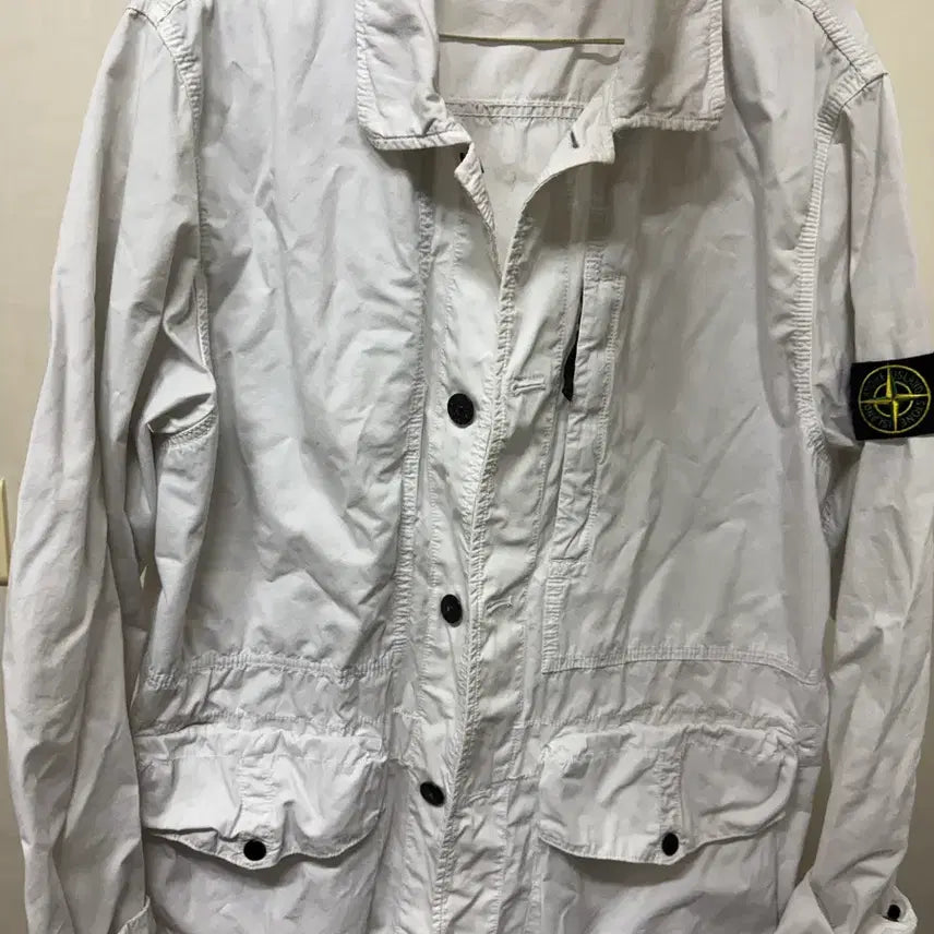 [BUNJANG] Stone Island Badge Tellar Jacket XL / 스톤아일랜드 와펜패치 텔라셔츠 자켓 XL