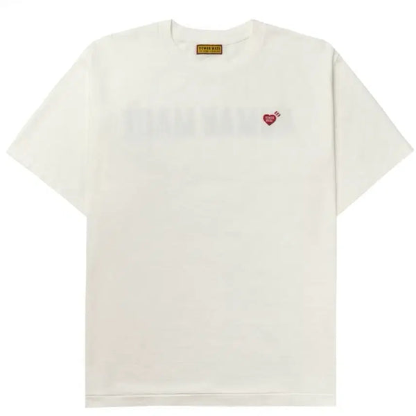 [BUNJANG] Human Made Heart Logo T-Shirt White XS / 휴먼메이드 하트 로고 반팔티 화이트 xs