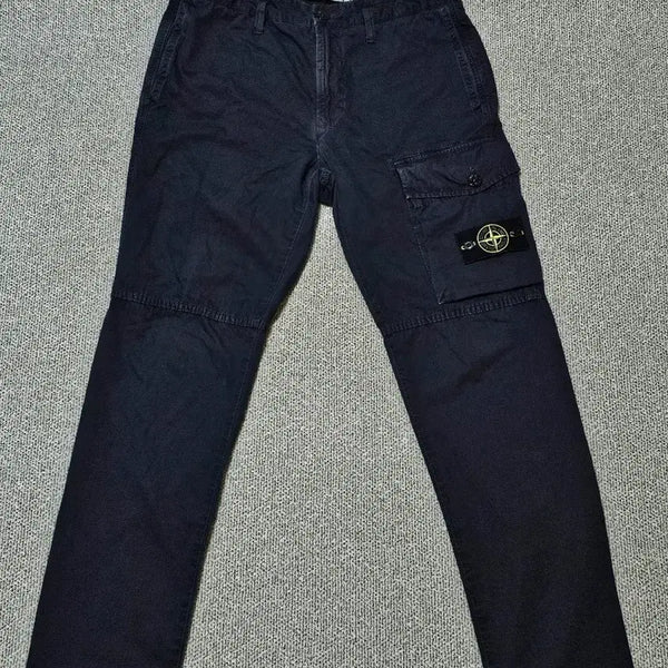 [BUNJANG] Stone Island W31 Logo Patch Cargo Pants / [W31 사이즈] 스톤아일랜드 와펜 카고 팬츠 바지