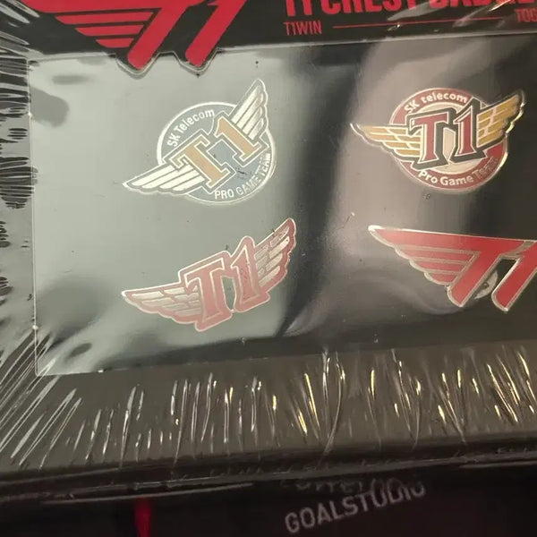 [BUNJANG] T1 Logo Badge Set / t1 로그 뱃지