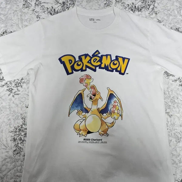 [BUNJANG] Uniqlo UT Pokémon Charizard T-Shirt XL / 유니클로 UT 포켓몬스터 리자몽 반팔티 XL