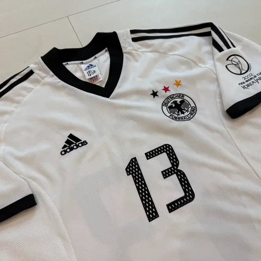 [BUNJANG] Germany National Football Team 2002 World Cup Home Jersey Michael Ballack Full Patch Replica XL / 02-04 독일 홈 02wc 발락 풀패치 레플리카 XL