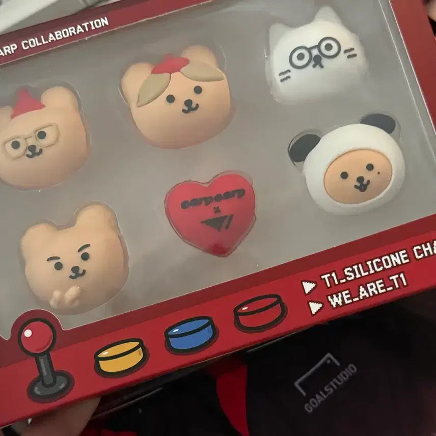 [BUNJANG] T1 x Afff Afff Jibbitz / 티원 어프어프 지비츠