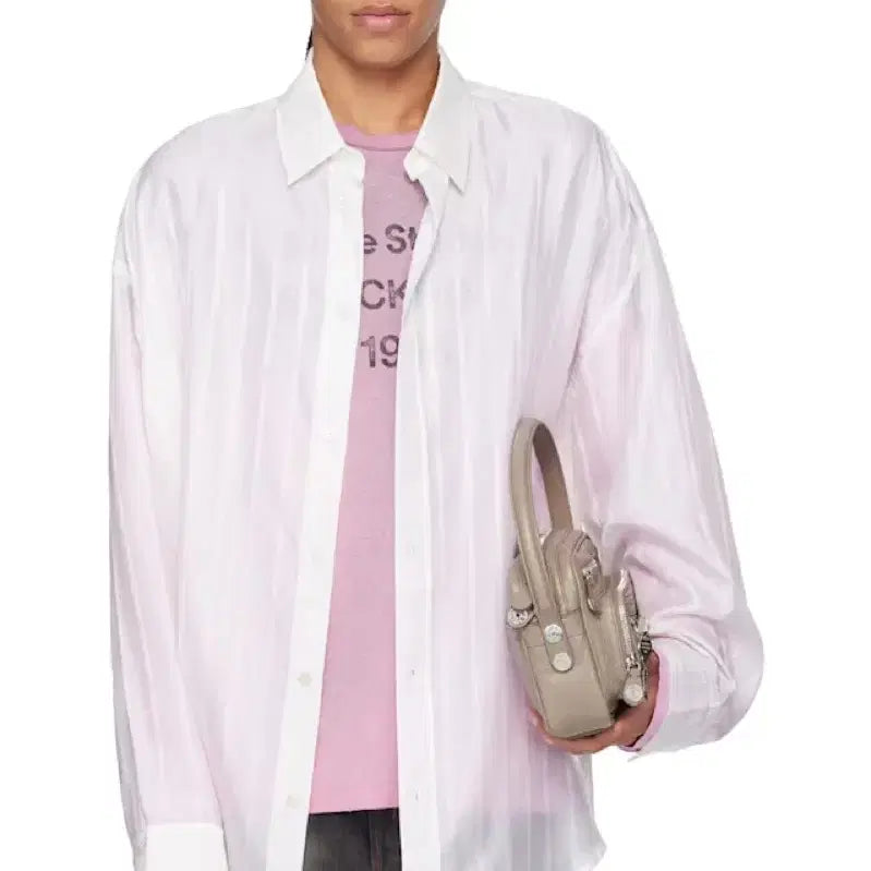 [BUNJANG] Acne Studios Cupro Silk Shirt / 아크네 스튜디오 Acne Studios 큐프라 실크 셔츠(새상품)