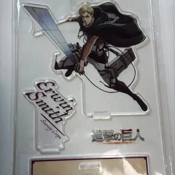 [BUNJANG] Attack on Titan Erwin Smith Acrylic Stand / 진격의 거인 엘빈 스미스 아크릴 스탠드