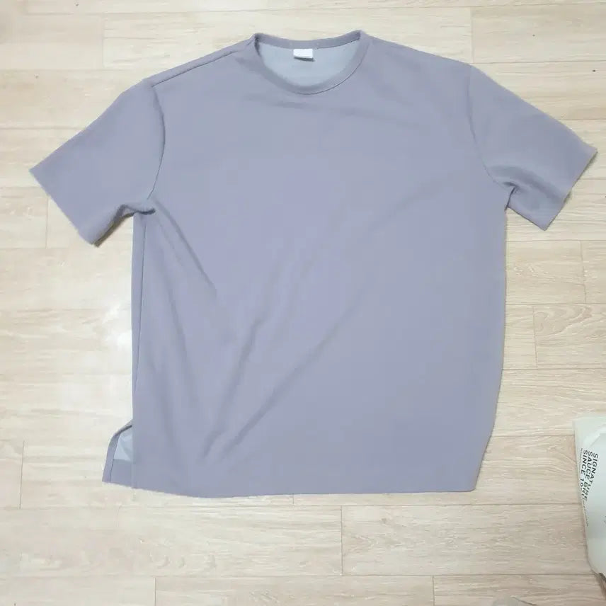 [BUNJANG] Jipsynet Pastel Purple Short-Sleeve T-Shirt (Up to Size 105) / JIPSYNET 파스텔보라 반팔티 ~105사이즈61.68