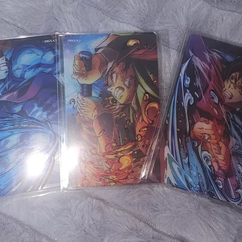 [BUNJANG] Demon Slayer Web Lottery Clear Cards (Giyu, Tanjiro, Akaza) / 귀멸의칼날 귀칼 토미오카 기유 탄지로 아카자 웹쿠지 클카 판매