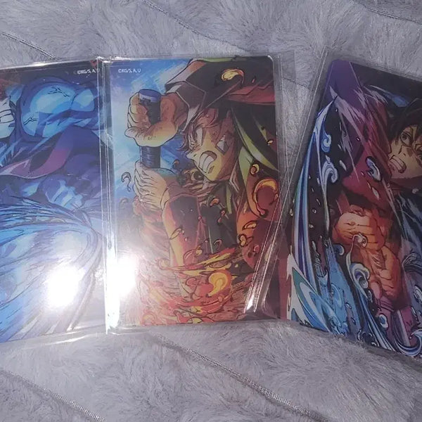 [BUNJANG] Demon Slayer Web Lottery Clear Cards (Giyu, Tanjiro, Akaza) / 귀멸의칼날 귀칼 토미오카 기유 탄지로 아카자 웹쿠지 클카 판매
