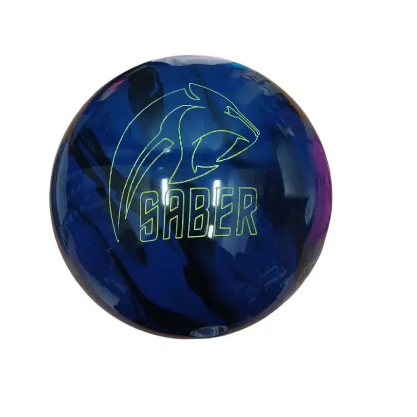 [BUNJANG] Used Bowling Ball (Restored) - 14lb, Two-Finger Saber / 중고볼링공[복원완] 14p 투핑거 세이버