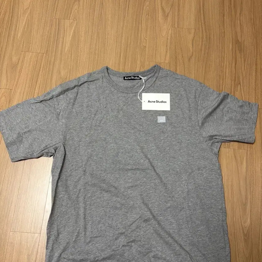 [BUNJANG] Acne Studios Crewneck T-Shirt Gray / [새상품] 아크네 스튜디오 크루넥 반팔