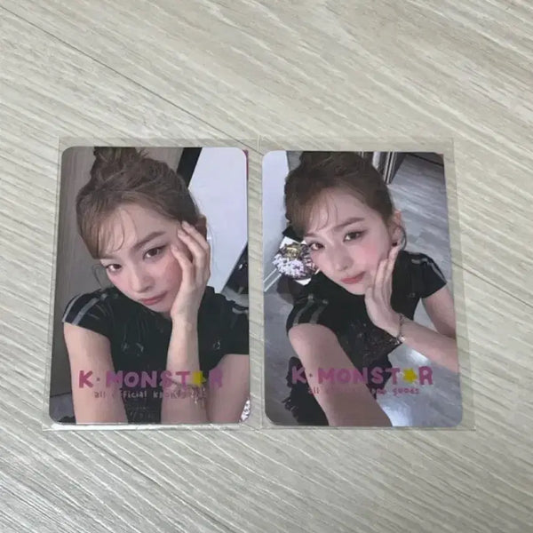 [BUNJANG] Red Velvet Irene Seulgi K-Monster Photocard POB Bundle Set / 레드벨벳 아이린 슬기 케이몬스터 포카 미공포