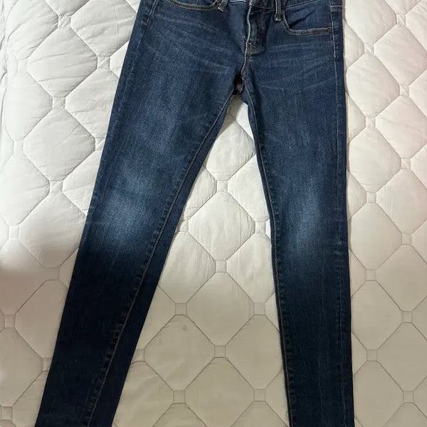 [BUNJANG] Beanpole Bike Repair Shop Women's Dark Blue Skinny Jeans (Size 25-26 / 64-8) / [빈폴 바이크리페어숍] 여성 진청 스키니진 (25~26사이즈 / 64-8