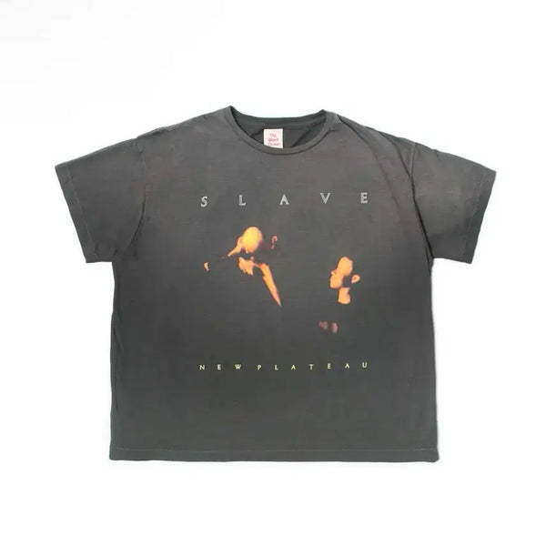 [BUNJANG] Wrkcoz Slave Tee Charcoal 1 / 뤡코즈 슬레이브 티 차콜 1