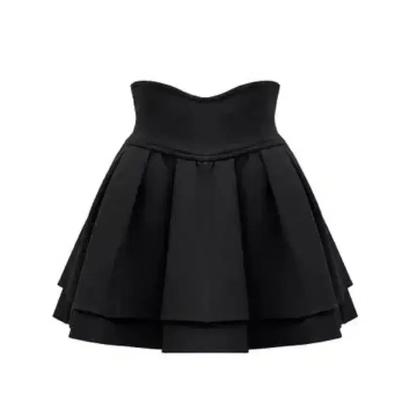 [BUNJANG] Michelle Macaron Mika Skirt Black XS / 미셸마카롱 미각스커트 블랙 xs