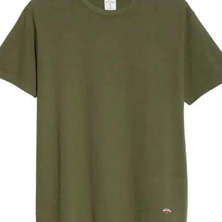 [BUNJANG] Noah Classic Recycle Cotton T-Shirt Khaki S / 노아 반팔티 s