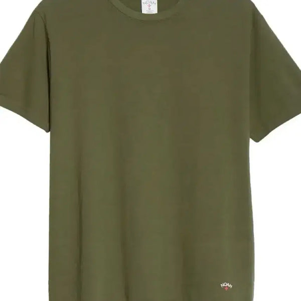 [BUNJANG] Noah Classic Recycle Cotton T-Shirt Khaki S / 노아 반팔티 s