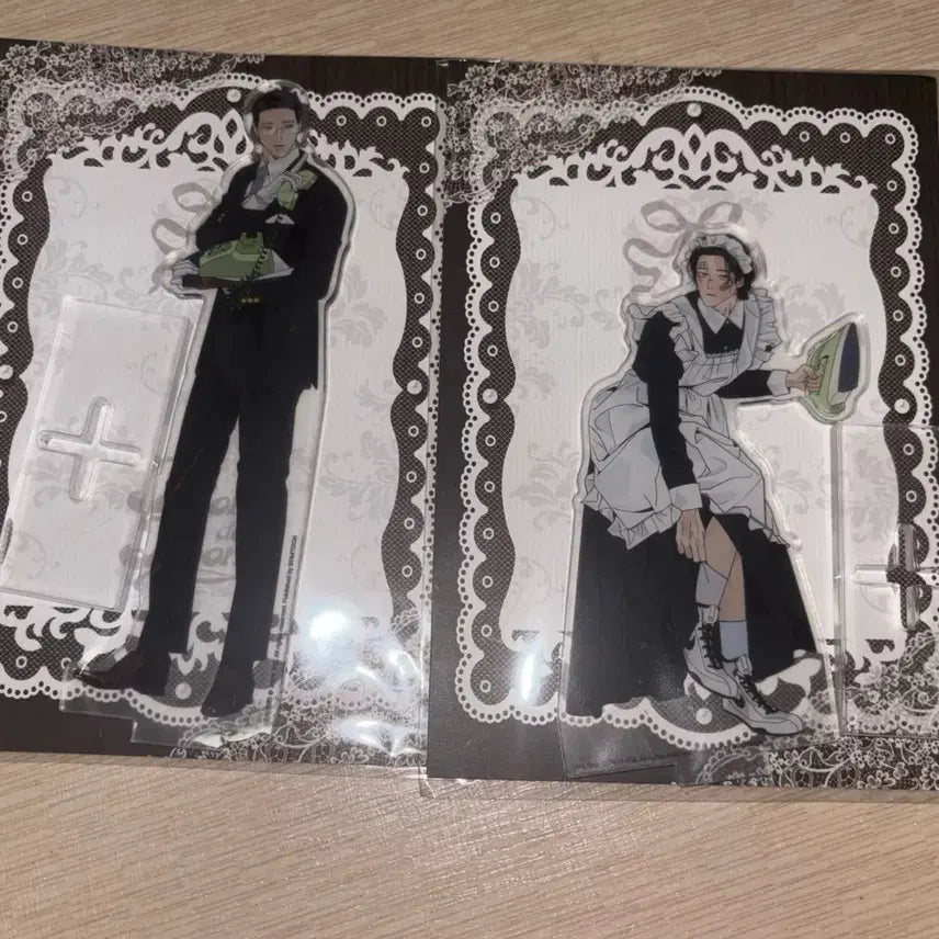 [BUNJANG] Joo Pyeong Peace Joo Pyeong Acrylic Stand Pyeonghwa Joo Incheol Set Lebom Salon De Bon / 주평 주의평화 아크릴 스탠드 안평화 주인철 세트 레봄 살롱드르봉