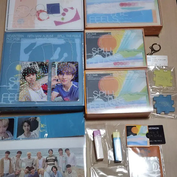 [BUNJANG] SEVENTEEN SPILL THE FEELS 3 Types Album / 세븐틴 SPILL THE FEELS 3종 앨범