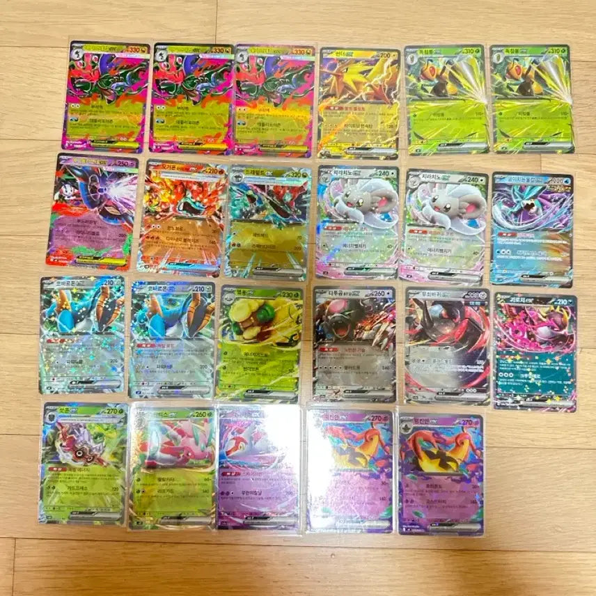 [BUNJANG] Pokemon Card RR 23 Cards / 포켓몬카드 rr 23장