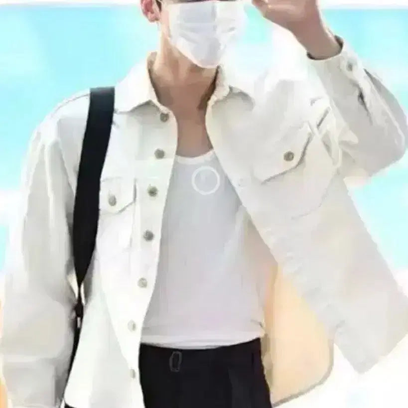 [BUNJANG] RECTO Off White Oversized Jacket L / RECTO 렉토 - 오프 화이트 오버사이즈 자켓 L