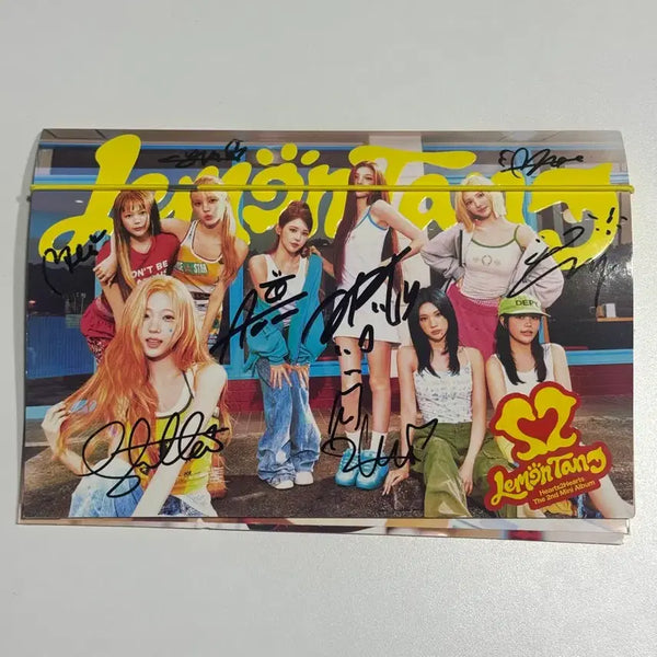 [BUNJANG] Hearts2Hearts Lemon Tang Signed Album / 하츠투하츠 레몬탱 친필 싸인앨범