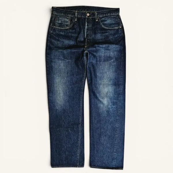 [BUNJANG] Levi's Vintage Clothing 1955 501XX Selvedge Jeans / [36X34][리바이스]LVC 1955 501XX 그린플리즈 셀비지#