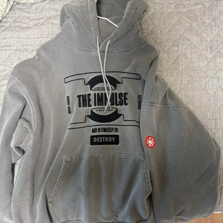 [BUNJANG] Carhartt WIP Hooded Sweatshirt Charcoal / 카브엠트 후드 후드티