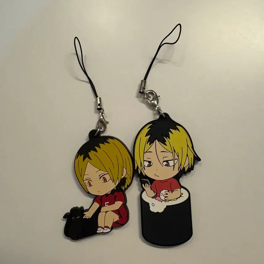 [BUNJANG] Haikyuu!! Kozume Kenma Rubber Strap Keychain / 하이큐 코즈메 켄마 러버스트랩 키링