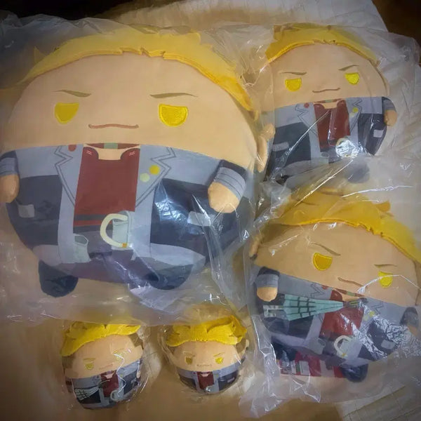 [BUNJANG] Chainsaw Man Denji Fuwakororin Plush Complete Set (All Sizes with Bonus) / 가치아쿠타 엔진 후와코로링 누이 특전 포함 전 사이즈 일괄