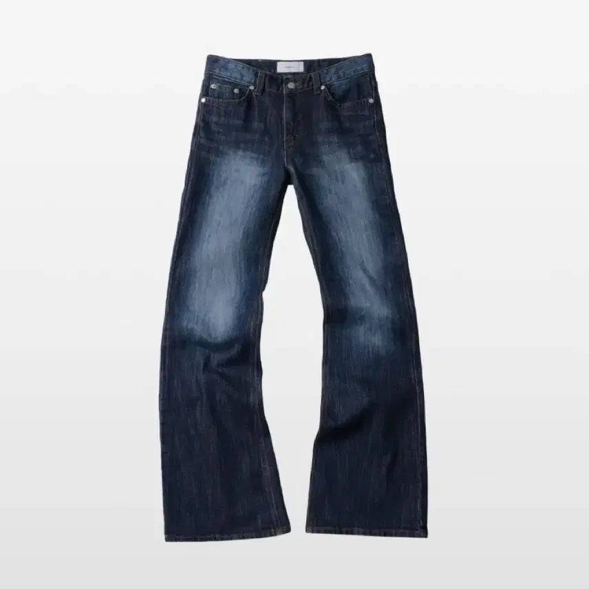 [BUNJANG] Kim Seoul Rainful Line Bootcut Denim / 킴서울 레인풀 라인 부츠컷 데님