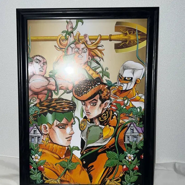 [BUNJANG] JoJo's Bizarre Adventure Part 4 Kishibe Rohan Original Art Poster Frame / 죠죠 4부 키시베 로한 원화 포스터 액자