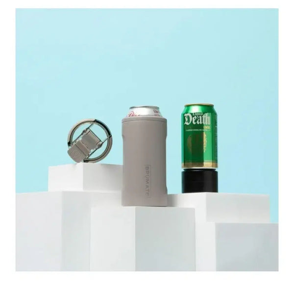[BUNJANG] BrüMate Hopsulator Trio 3-in-1 Insulated Can Cooler - Stainless Steel, Orange (Fits 12oz & 16oz Cans) / BruMate Hopsulator Trio 3in1 단열 캔쿨러475ML