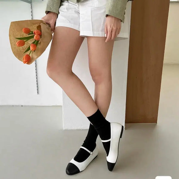[BUNJANG] Ssapoon Two-Tone Mary Jane Shoes (New) / 사뿐 메리제인(새상품)